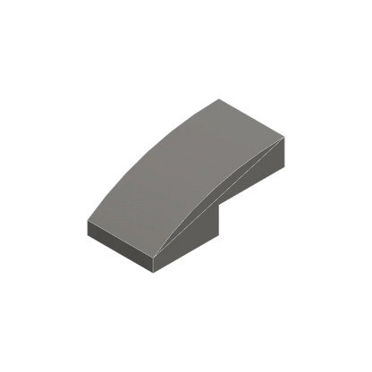 50pcs 11477 Slope Curved 2 x 1 Bricks Bulk | Modular Building Blocks for MOC