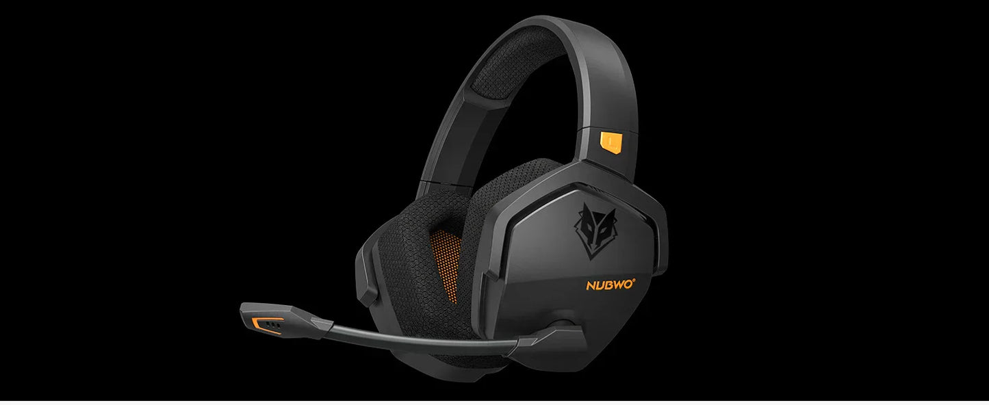 Casque de jeu sans fil NUBWO G06 Bluetooth 5.3 PS5 PC avec suppression du bruit