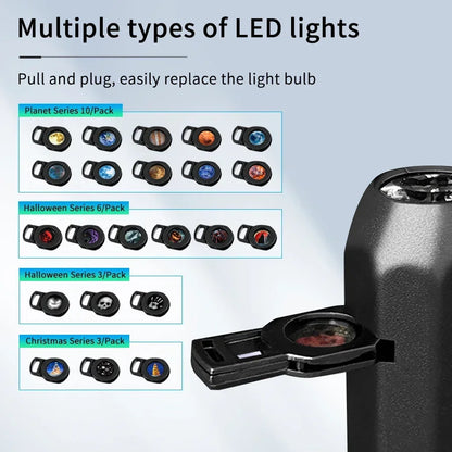 5V USB Projection Lamp Strip | Planet Halloween Christmas Theme Ceiling Decor