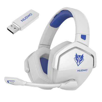 Casque de jeu sans fil NUBWO G06 Bluetooth 5.3 PS5 PC avec suppression du bruit