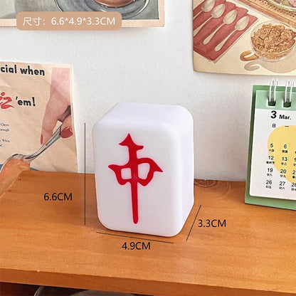 Mahjong Night Light | Soft LED Sleep Light with Eye Protection