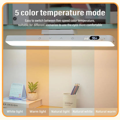LED Touch Table Lamp with Remote Control and Timing | Rechargeable Magnetic Desk Light