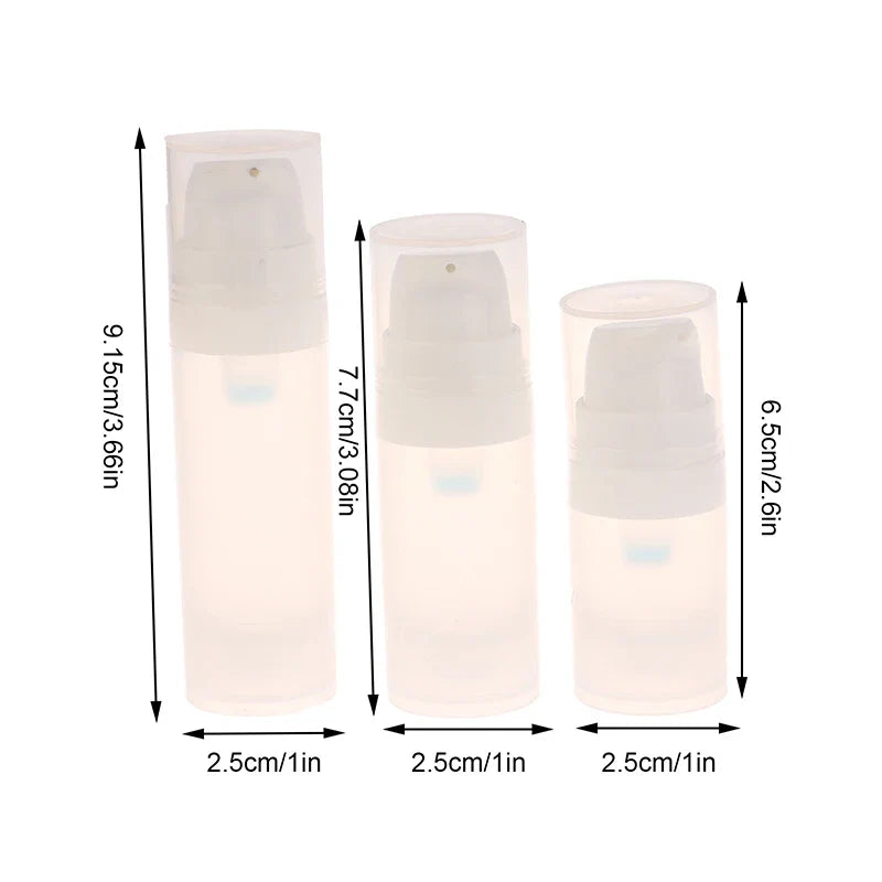 Airless Pump Bottle | Refillable Vacuum Cosmetic Container