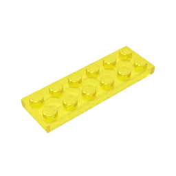 Plate 2 x 6 Building Block | Compatible Building Brick for DIY Creations