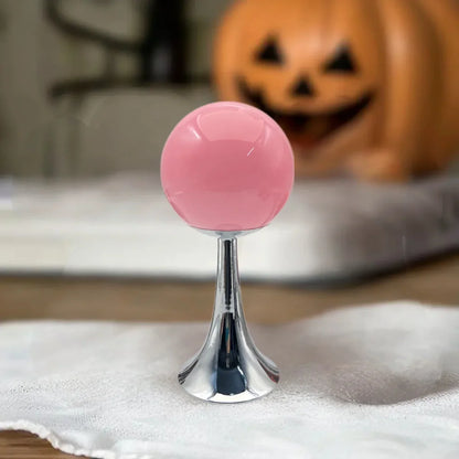 Glass Round Table Lamp Home Bedroom Desk Night Light Atmosphere Bedside Lamp
