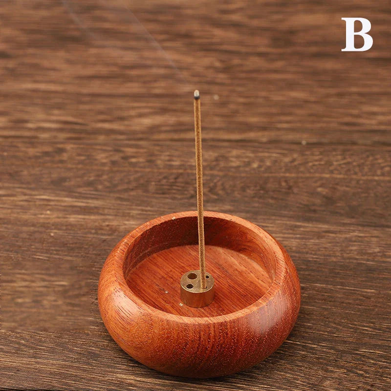 Wooden Incense Holder Ash Catcher | Bowl Shape Incense Burner