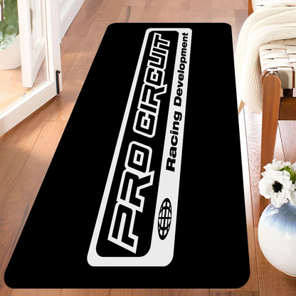 VIKAMA Tapis Long en Flanelle de Qualité Course Décoratif Antidérapant Doux Confortable Insonorisant Chambre Canapé Chevet Tapis Long Décoration Maison