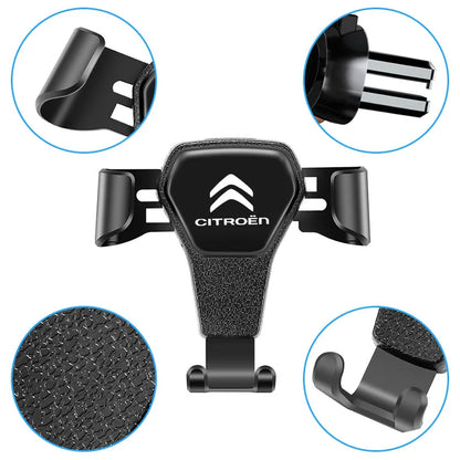 Gravity Car Phone Holder for Citroen | Auto-Clamp Air Vent Mount