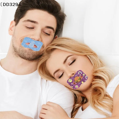 Snoring Relief Mouth Tape for Better Sleep | 20 Gentle Adhesive Strips
