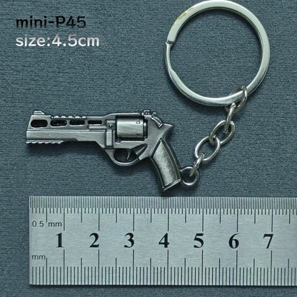 Mini Keychain Pendant 98k Alloy Gun Model | PUBG Battlefield Gift for Men