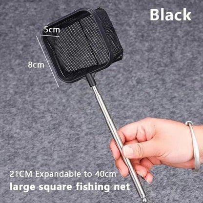 Aquarium Fish Net | Stainless Steel Small Fish and Shrimp Net for Tank Cleaning