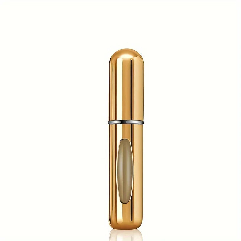 5ml Round-Head Perfume Refill Bottle | Bottom-Fillable Mini Press Spray