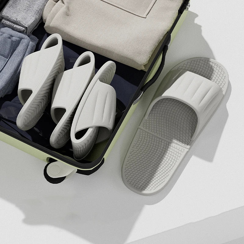 Foldable Travel Slippers for Women and Men | Non Slip Quick Dry EVA