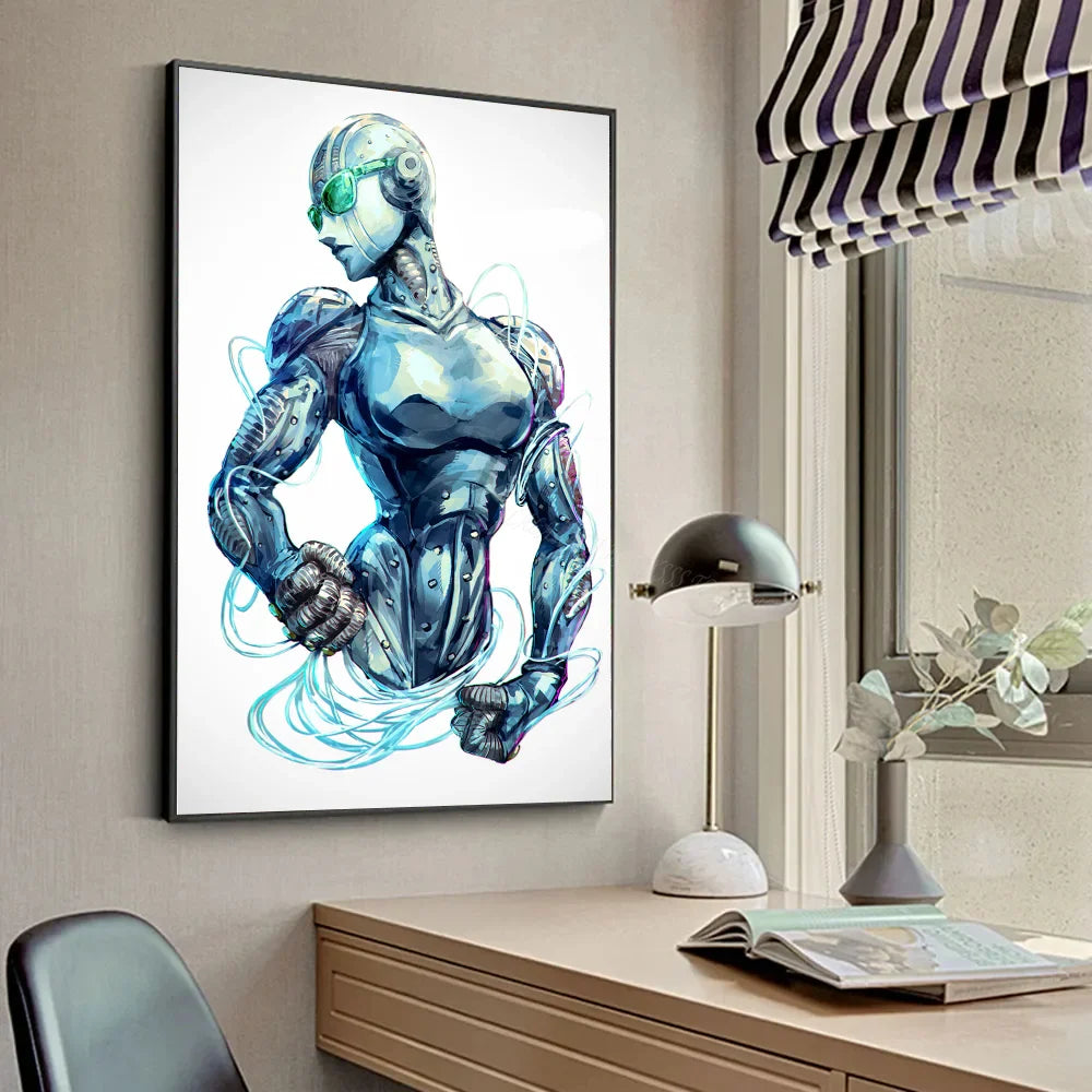 J-JoJo Stand Poster Affiches HD Décoration Maison Chambre Bar Café Art Peinture Murale Image