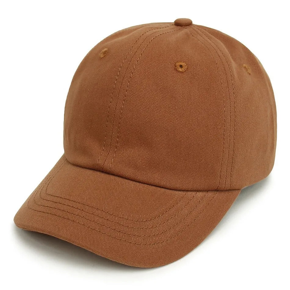 Baby Baseball Cap for Toddler | Low Profile Sun Hat with Adjustable Strap