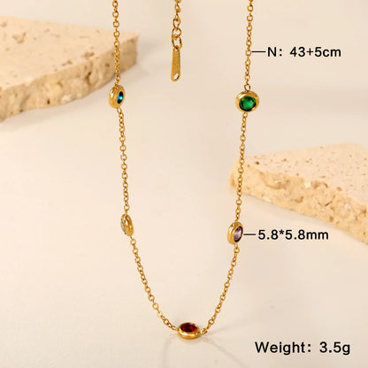 Teardrop Necklace Waterdrop Pendant | Minimalist Stainless Steel Jewelry for Women