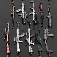 Mini Keychain Pendant 98k Alloy Gun Model | PUBG Battlefield Gift for Men