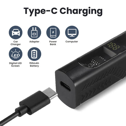Tondeuse électrique à poils de nez, rechargeable par USB, pour hommes