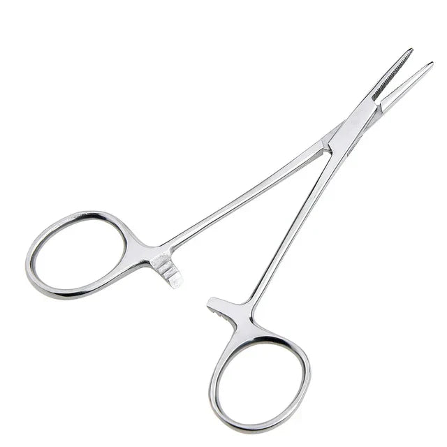 Stainless Steel Hemostatic Forceps | Locking Clamp Tool for Surgery and Crafts