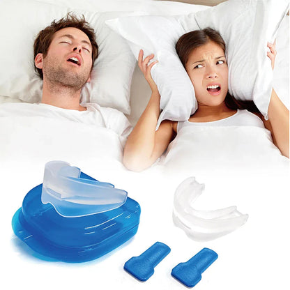 Anti-Snoring Sleep Aid Mouth Guard | Bruxism Night Guard for Quiet Sleep