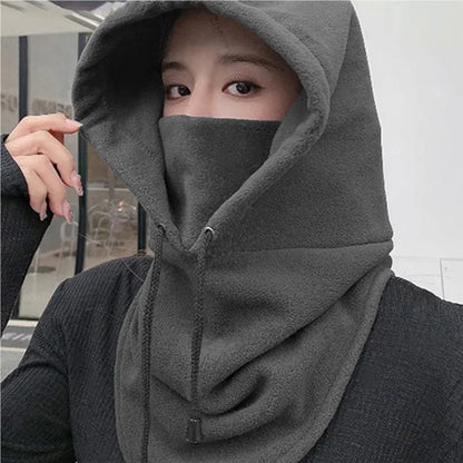 Winter Thermal Neck Warmer | Windproof Fleece Balaclava for Skiing and Cycling