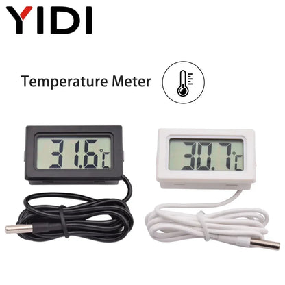 Mini LCD Digital Thermometer Hygrometer | Temperature Humidity Monitor for Incubator Aquarium