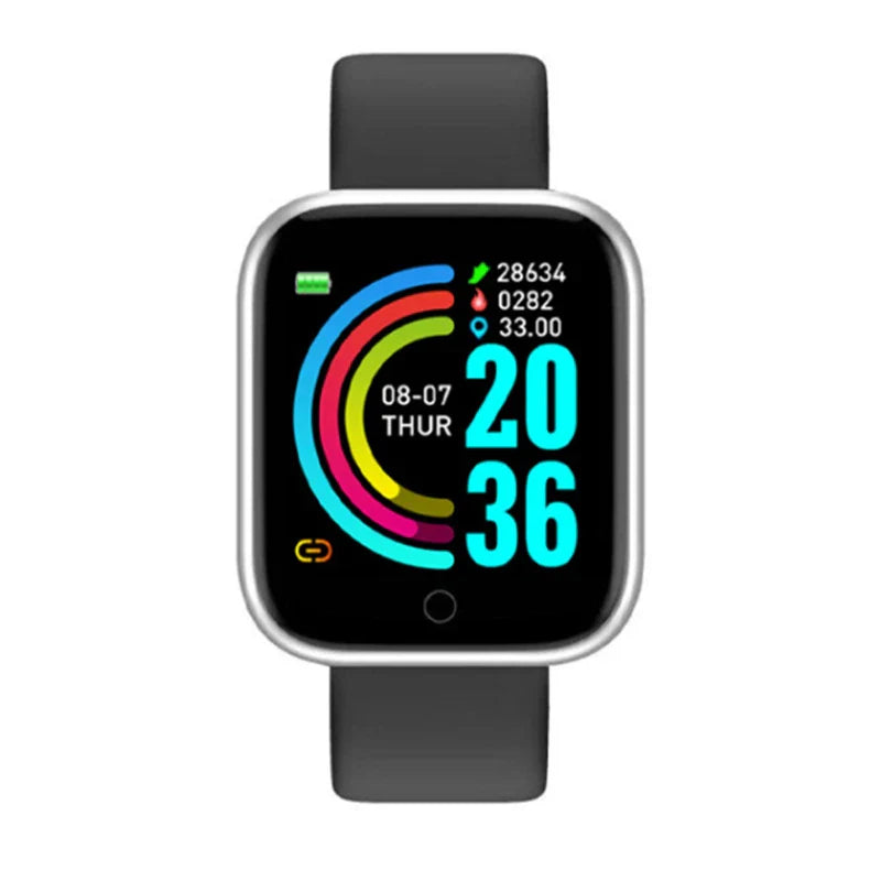 CHAONB Smart Watch for Women Men | Fitness Tracker with Bluetooth, Heart Rate & Sleep Monitor