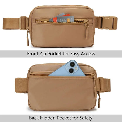 Riñonera de moda para yoga 2026, bolsa de cintura deportiva, bolsa para móvil de yoga, bolsa portátil, regalo unisex para mujer para fitness y running