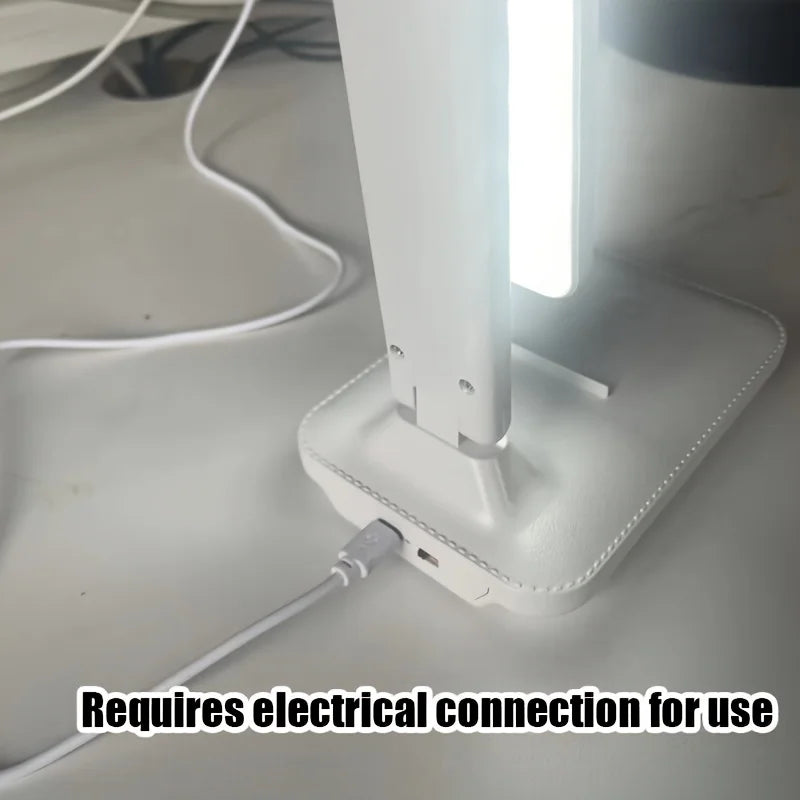 LED Foldable Desk Lamp | 3 Stepless Dimming Touch Control Eye-Care Reading Light