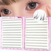 Natural Look Small Flame Lower Eyelashes | Glue-Free Easy Application Beginner Friendly Soft Comfortable Reusable Fake Eyelashes