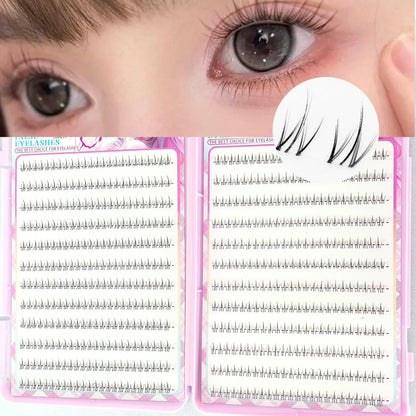 Natural Look Small Flame Lower Eyelashes | Glue-Free Easy Application Beginner Friendly Soft Comfortable Reusable Fake Eyelashes