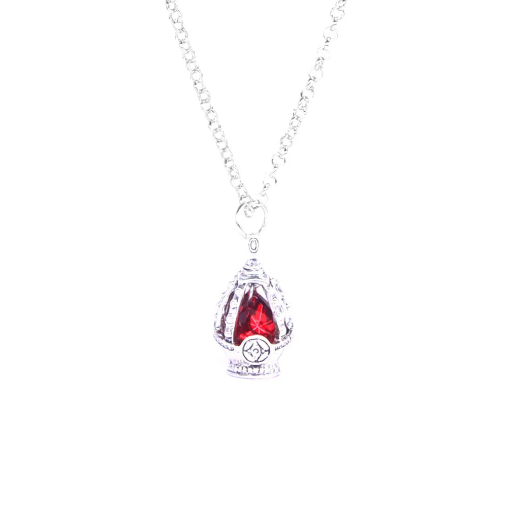 Madoka Magica Soul Gem Pendant Necklace | Anime Jewelry Set
