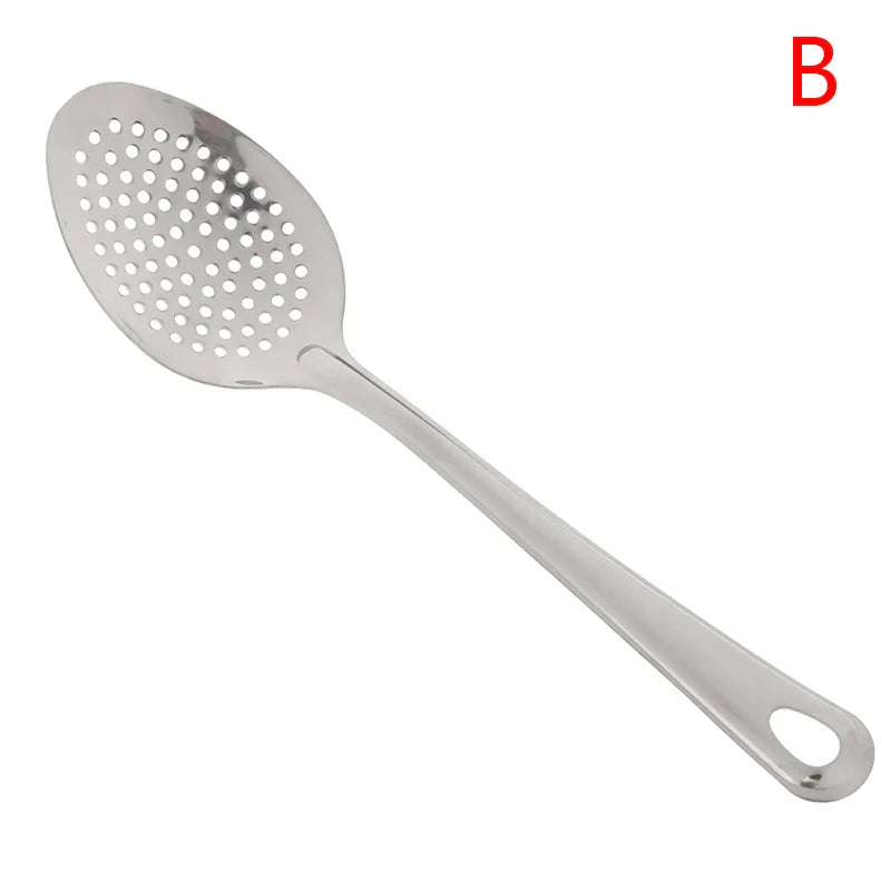 Stainless Steel Strainer Spoon | Perforated Colander Spoon for Kitchen Cooking