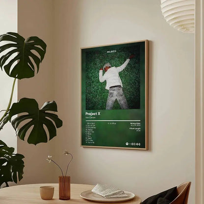 Rapper Ken Carson More Chaos Poster HD Art Sticky Wall Waterproof Home Living Room Bar Decoration