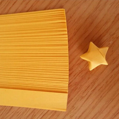 Origami Lucky Star Paper Strips Kit | DIY Folding Craft for Wish Decorations