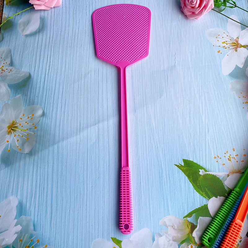 Large Fly Swatter with Extended Handle | Durable Manual Mosquito Swatter