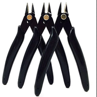 Mini Diagonal Pliers for Wire Cutting | Flush Cutter with Anti-Slip Rubber Handle