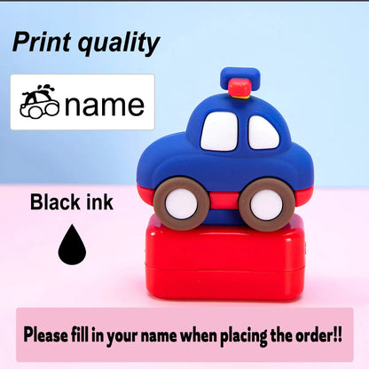 Custom Creative Cartoon Name Stamps | Personalized Seals for School Uniforms and Signatures