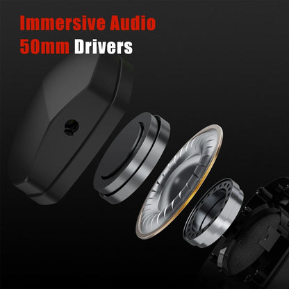 Casque de jeu sans fil NUBWO G06 Bluetooth 5.3 PS5 PC avec suppression du bruit