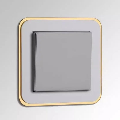 Switch Cover Decorative Frame | Non-Adhesive Acrylic Wall Plate Protector