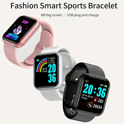 CHAONB Multifunctional Smart Watch for Men Women | Bluetooth Fitness Tracker with Sleep Monitor and Music Player
