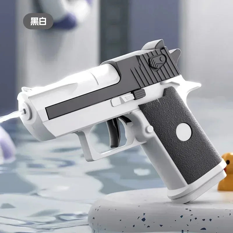 Mini Desert Eagle Water Gun | Continuous Firing Outdoor Water Pistol for Kids, Summer Beach Toy