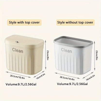 Wall-Mounted Kitchen Trash Can
