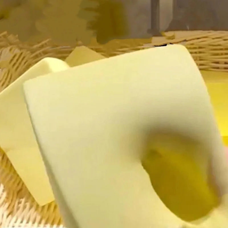 Jouet à presser en forme de brique de lait moelleuse et douce | Jouet anti-stress à rebond lent