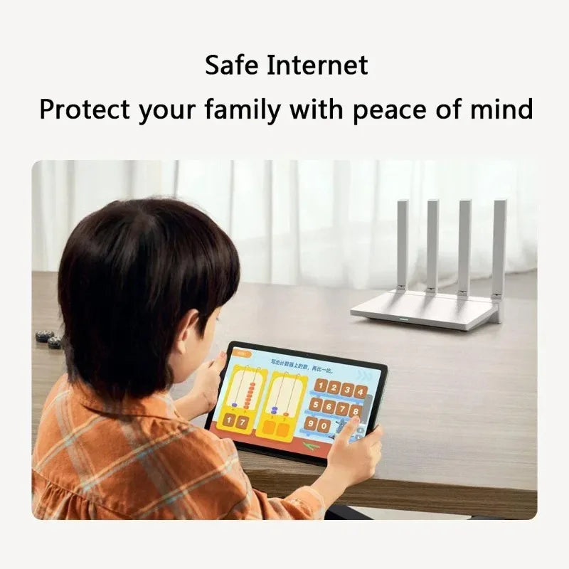 WiFi 6 AX3000 Dual Band Router 160MHz High Speed Wireless Router for Home