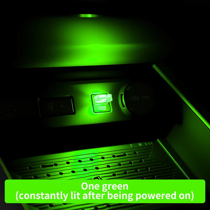 Car USB LED Atmosphere Light | Touch Control Car Interior Decoration Lamp