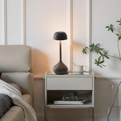 Touch Dimmable Mushroom Table Lamp | Portable Rechargeable Desk Night Light
