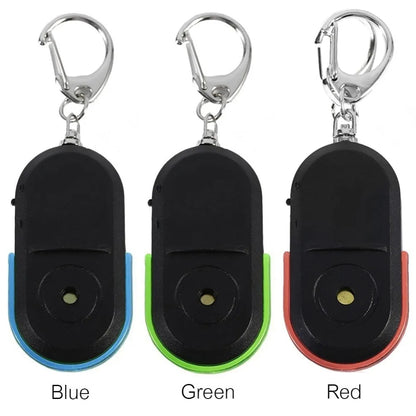 Smart Wireless Anti-Lost Key Finder | Whistle Activated Alarm with LED Light