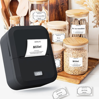 Bluetooth Thermal Label Printer Inkless Mini Sticker Maker for DIY & Gifts