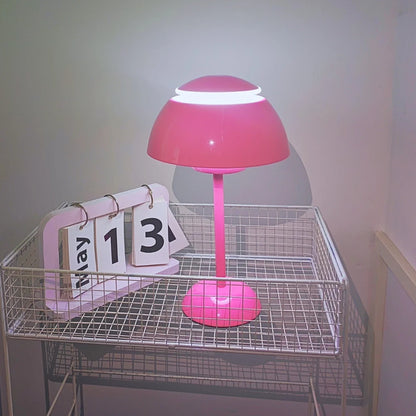 USB Touch Mushroom Table Lamp | Tri Color Dimmable LED Bedside Night Light